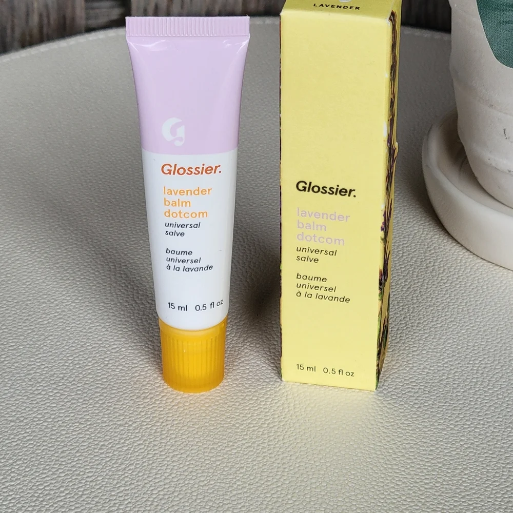 Glossier Lavendar Lip Balm Dotcom